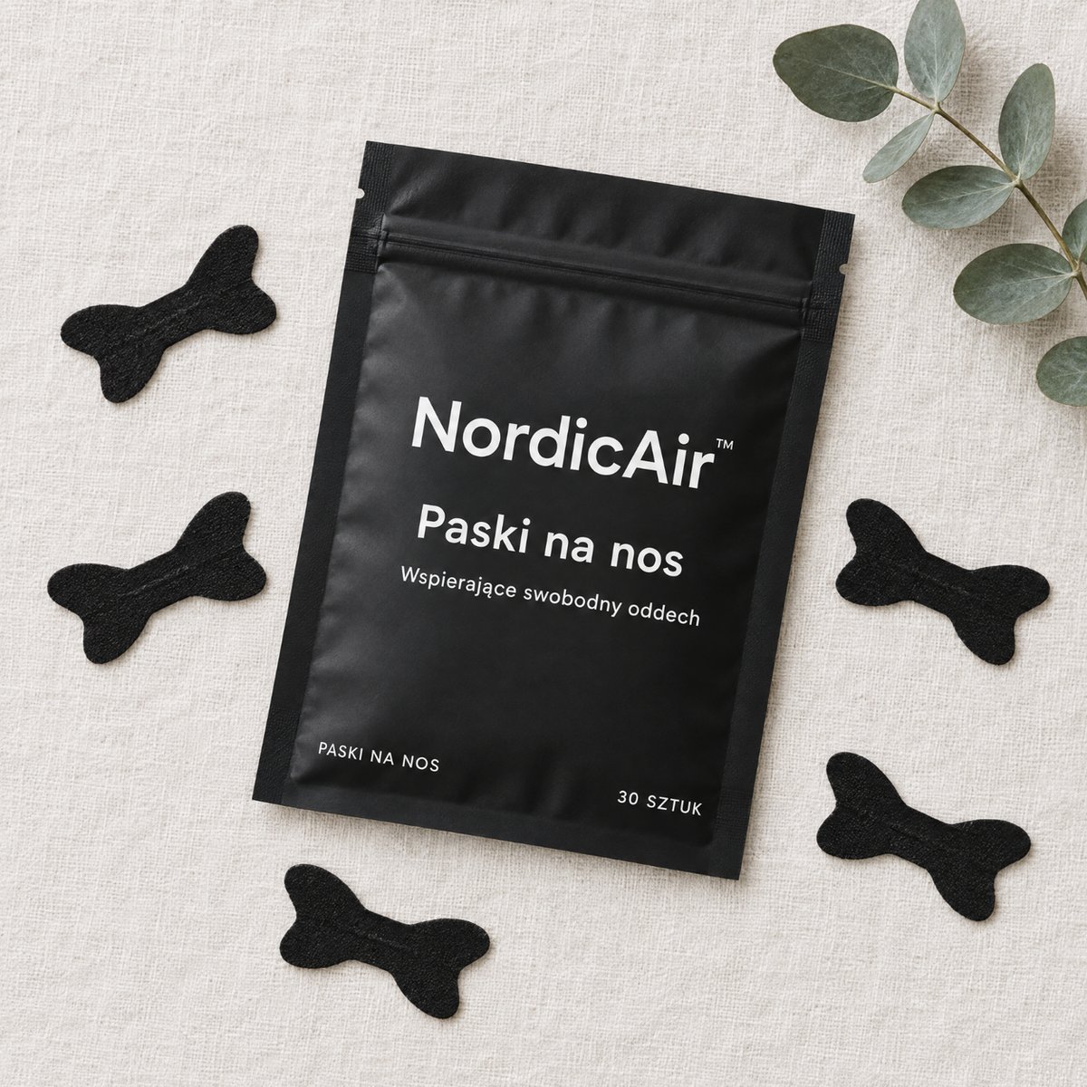 NordicAir™ - paski na nos wspierające swobodny oddech