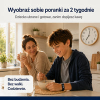 Poranek bez budzenia - dziecko gotowe do szkoły